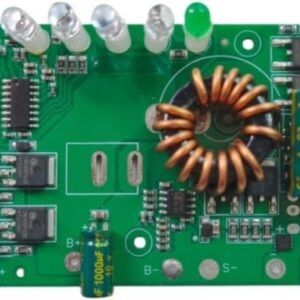 Para convertidor solar de 3.7 V a 5 V 12 V 24 V 5 A placa base medidores de humedad solar del suelo y dispositivos de monitoreo de nivel de agua