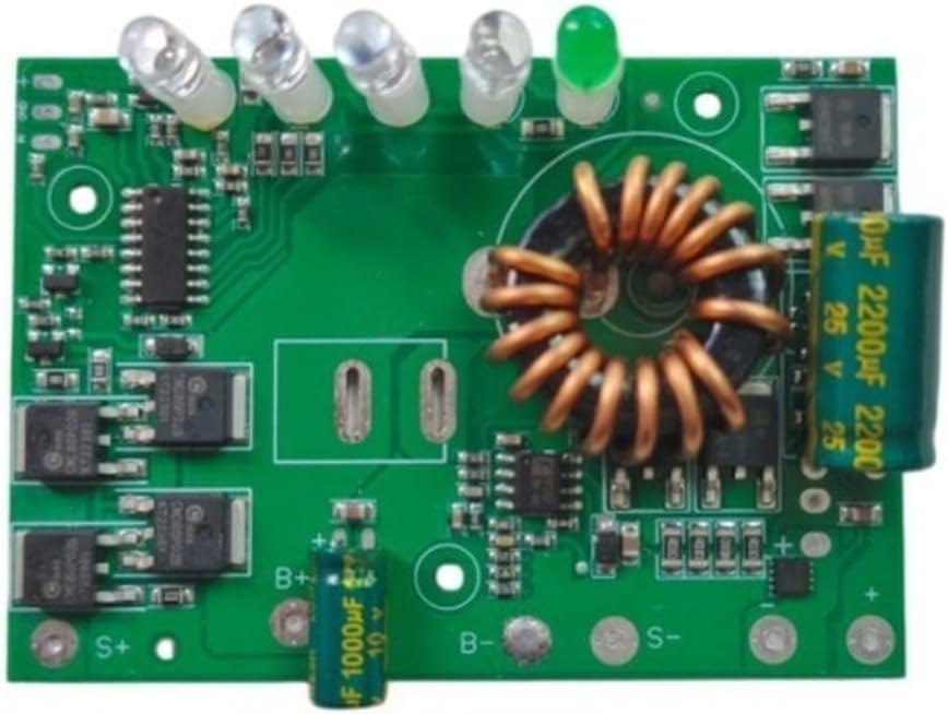 Para convertidor solar de 3.7 V a 5 V 12 V 24 V 5 A placa base medidores de humedad solar del suelo y dispositivos de monitoreo de nivel de agua