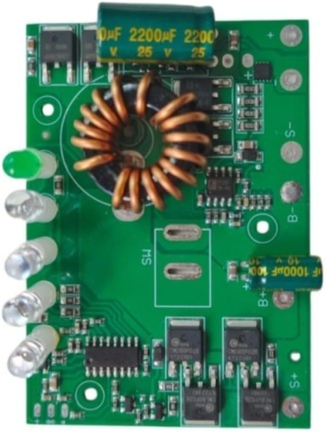 Para convertidor solar de 3.7 V a 5 V 12 V 24 V 5 A placa base medidores de humedad solar del suelo y dispositivos de monitoreo de nivel de agua - Imagen 6