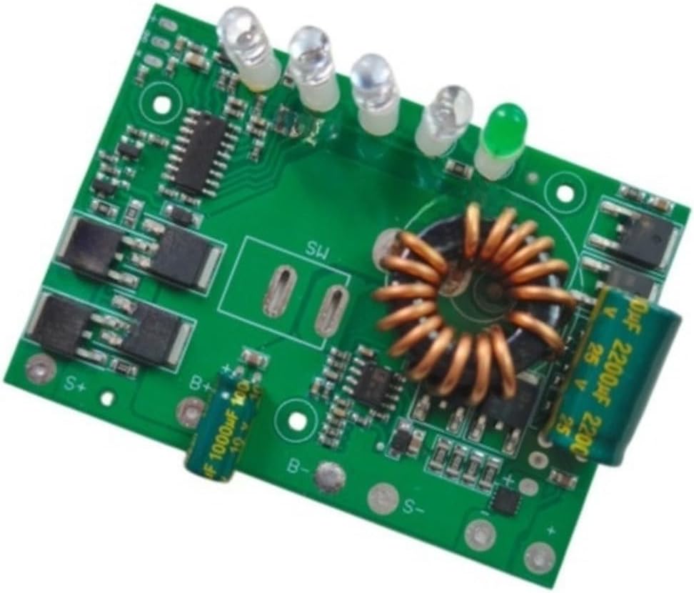 Para convertidor solar de 3.7 V a 5 V 12 V 24 V 5 A placa base medidores de humedad solar del suelo y dispositivos de monitoreo de nivel de agua - Imagen 7